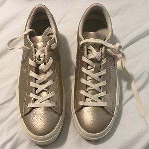 Converse Ox Gold One Star Platform Sneakers, 7